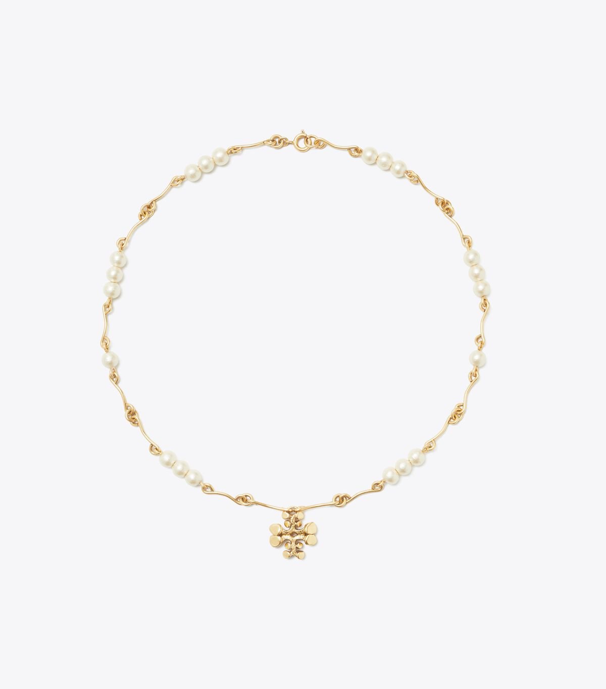 Women's Tory Burch Brutalist Pendant Necklace Gold | VMWZJR-510 - Tory Burch Outlet Sale