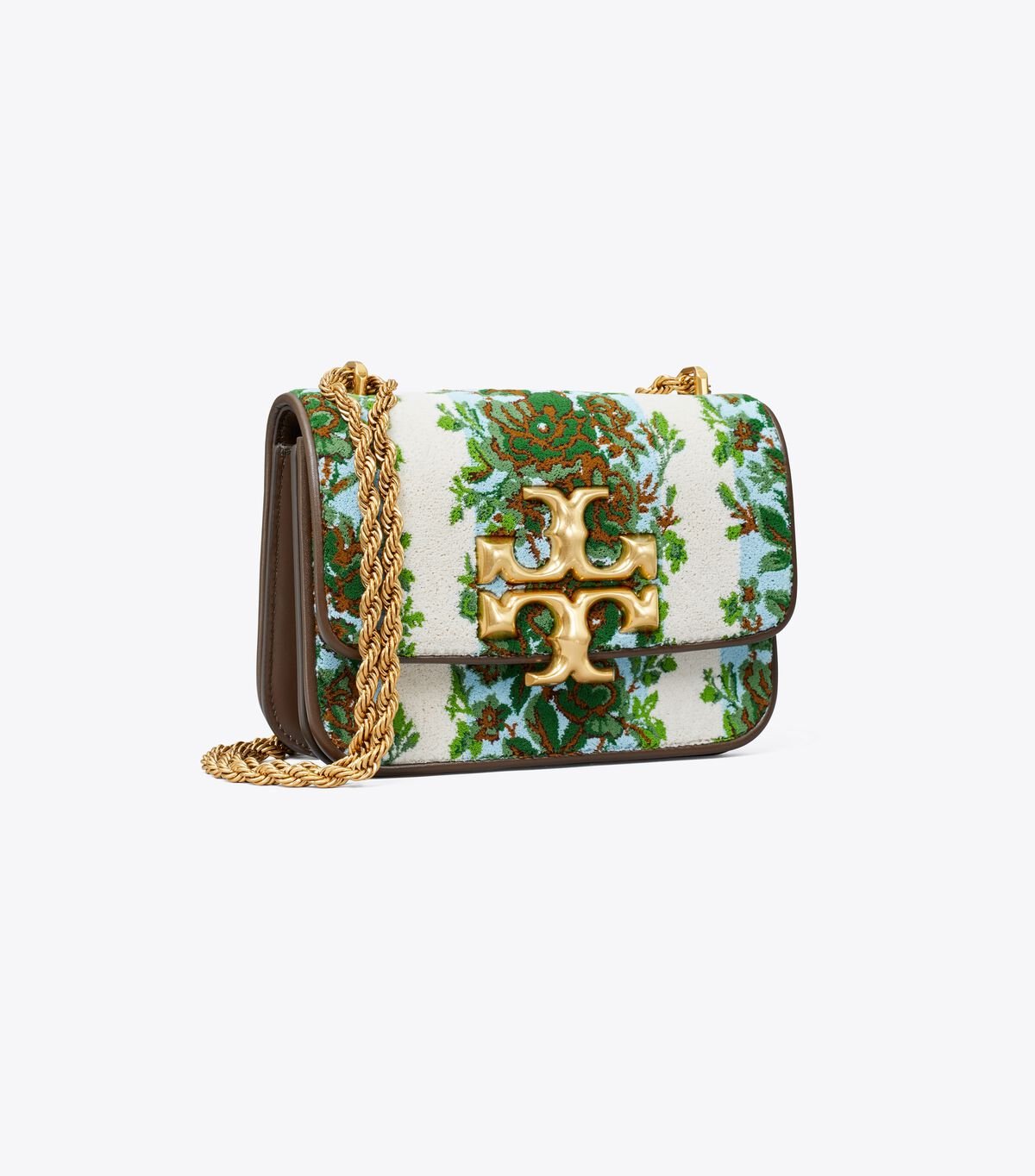 Women's Tory Burch Small Eleanor Flocked Crossbody Bags Multicolor | JNZQWF-468 - Tory Burch Outlet Sale