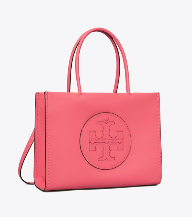 Women's Tory Burch Small Ella Bio Handbag Pink | YSGJFT-143 - Tory Burch Outlet Sale