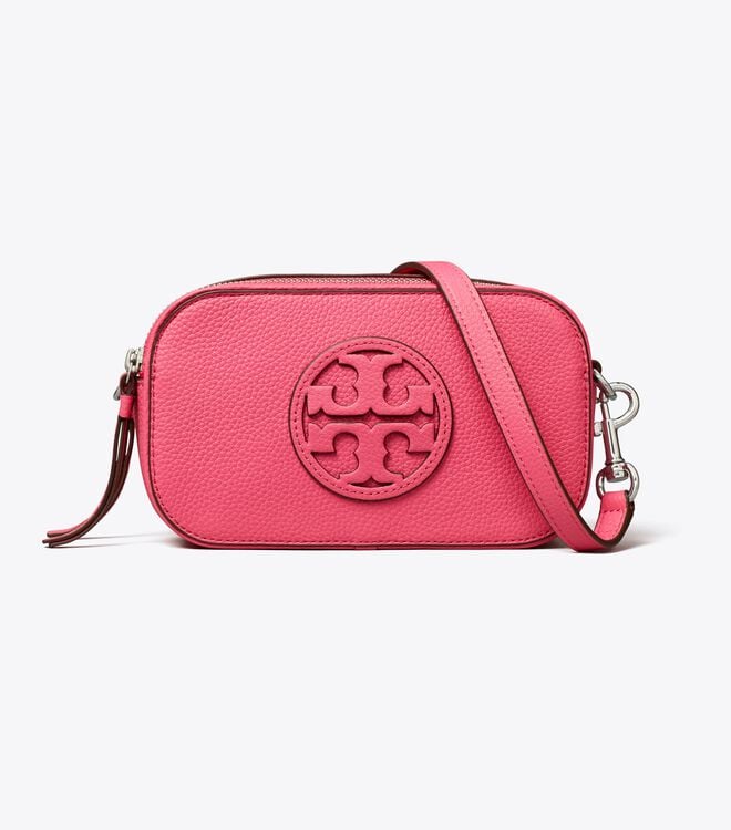 Women's Tory Burch Mini Miller Crossbody Bags Pink | PKNLQV-746 - Tory Burch Outlet Sale