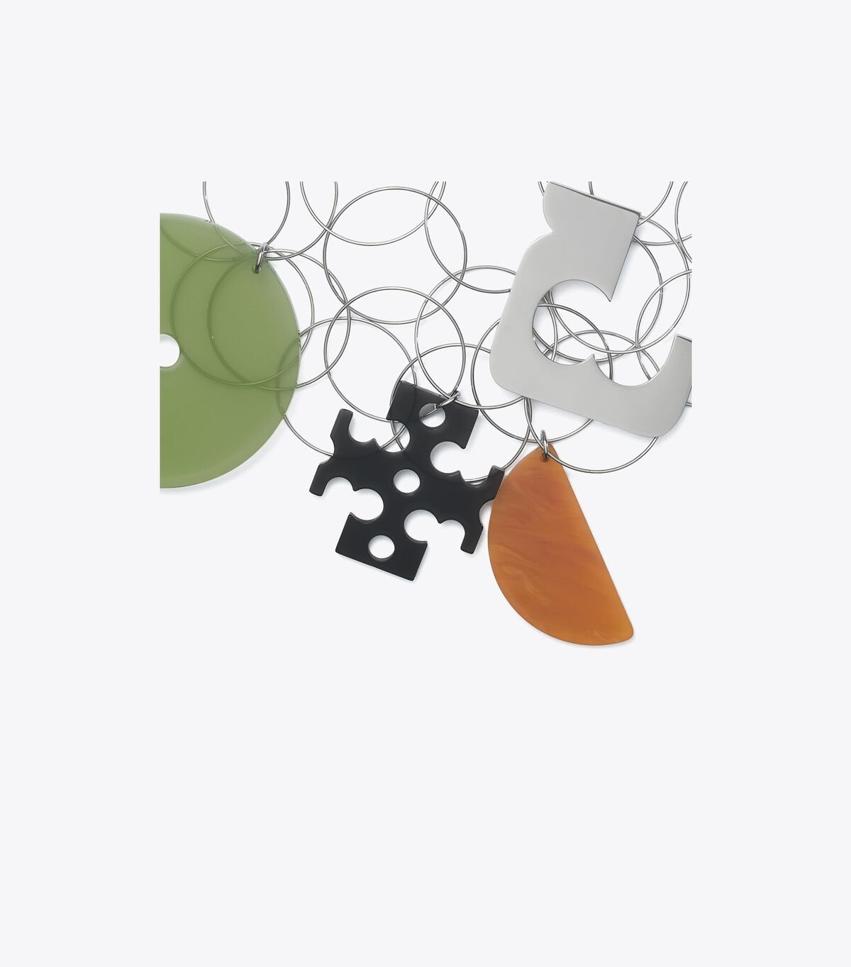 Women's Tory Burch Abstract Resin Necklace Multicolor | BMRXFD-761 - Tory Burch Outlet Sale