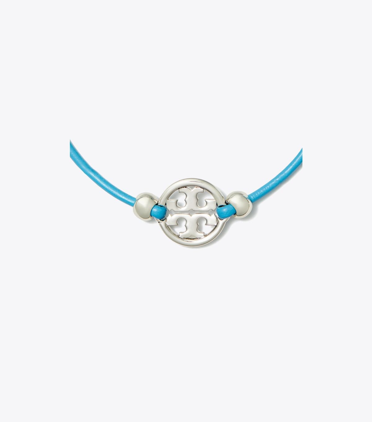 Women's Tory Burch Miller Slider Bracelet Silver / Blue | RPJVCH-357 - Tory Burch Outlet Sale