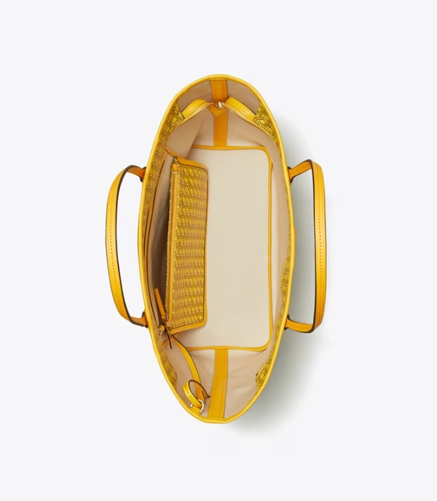 Women's Tory Burch Ever-ready Zip Handbag Yellow | FSAZYV-369 - Tory Burch Outlet Sale