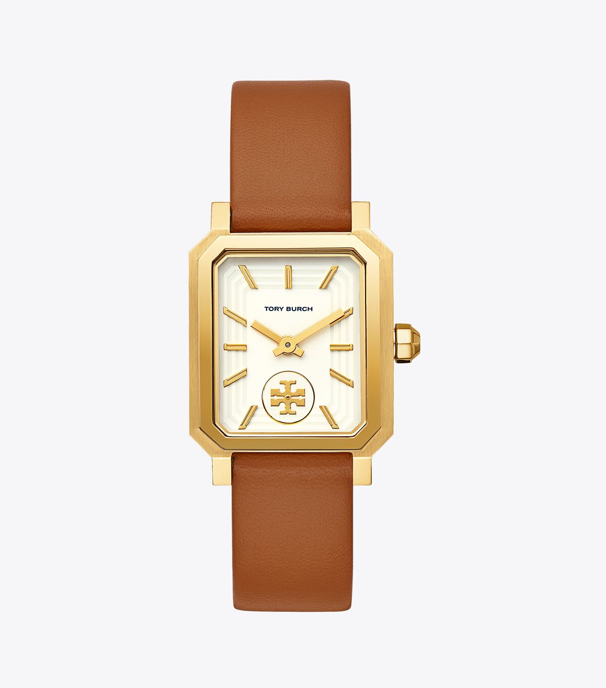 Women's Tory Burch Robinson 27x29 Mm Watches Brown | YJWHGU-938 - Tory Burch Outlet Sale