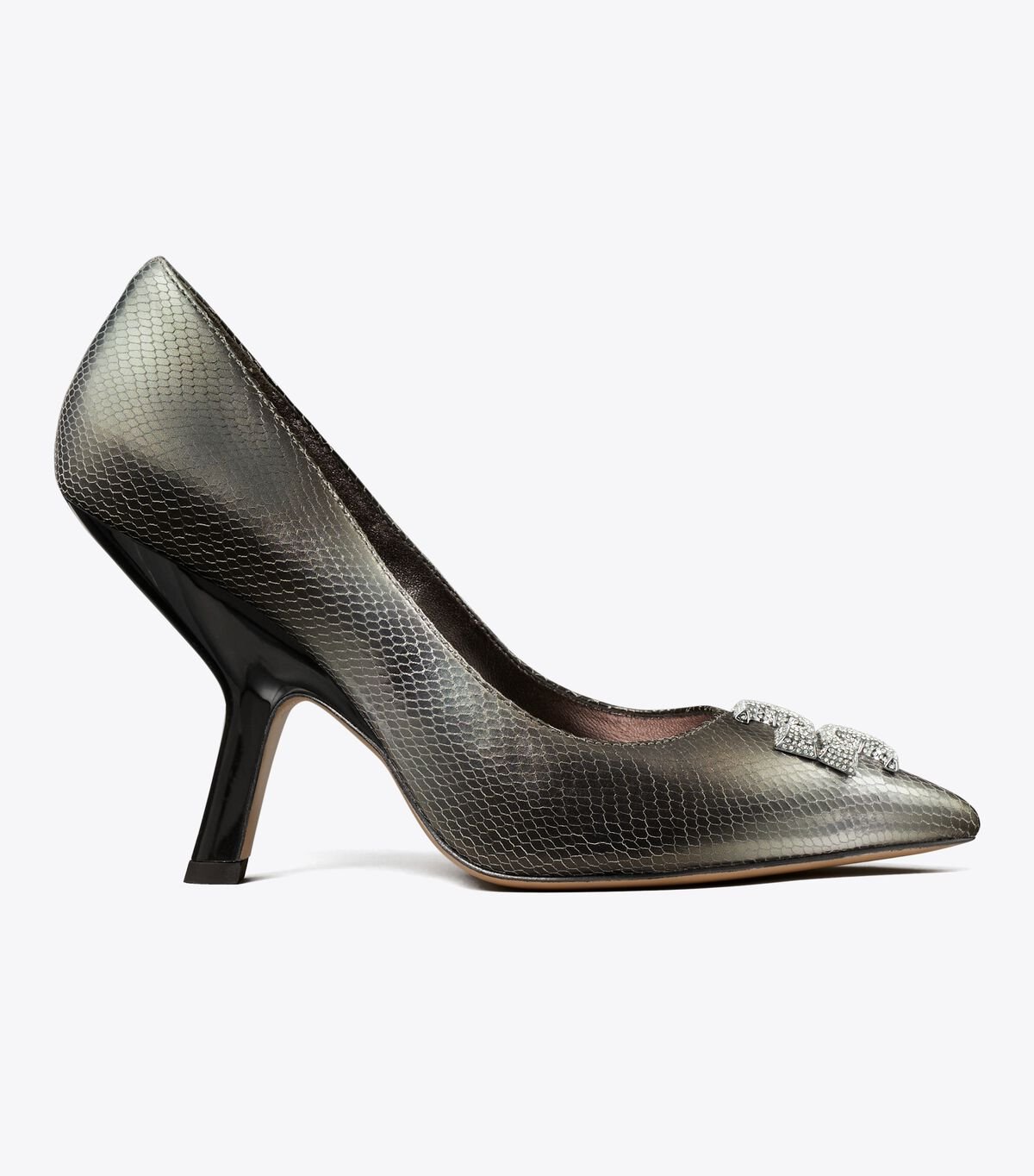 Women's Tory Burch Eleanor Pavé Angled Pumps Blue Grey | WXADTI-932 - Tory Burch Outlet Sale