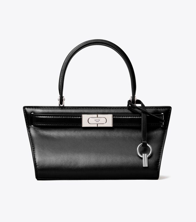 Women's Tory Burch Petite Lee Radziwill Crossbody Bags Black | MDJQTS-235 - Tory Burch Outlet Sale