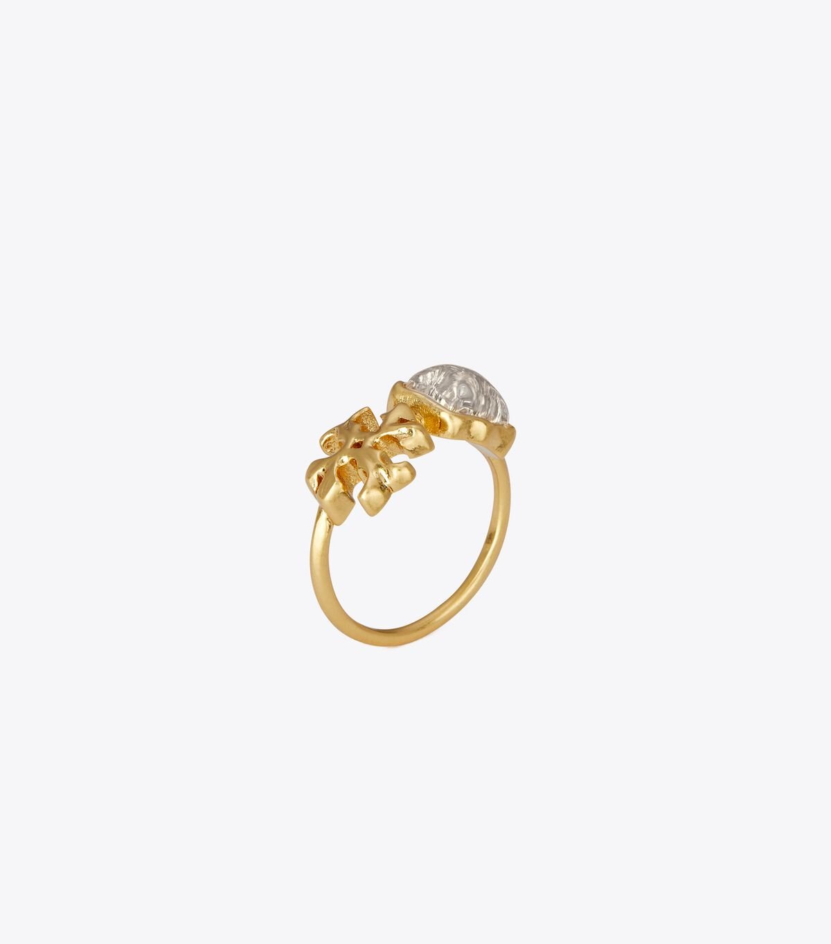 Women's Tory Burch Roxanne Delicate Ring Gold | NQMCPU-785 - Tory Burch Outlet Sale