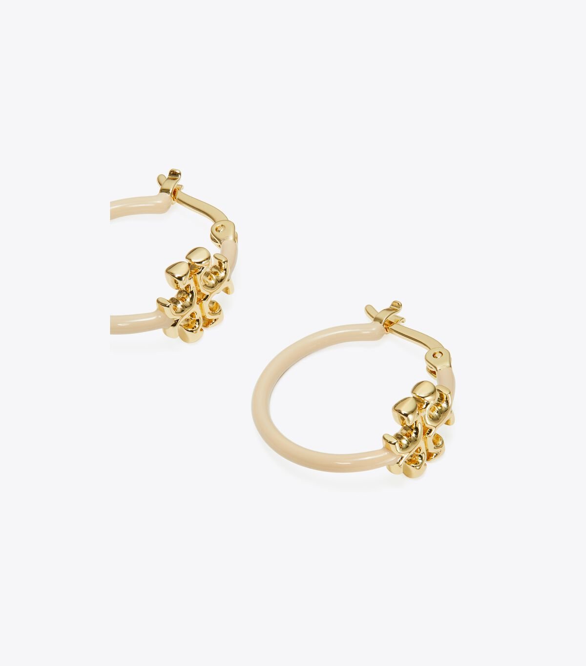 Women's Tory Burch Eleanor Small Hoop Earrings Gold | WOPHAD-514 - Tory Burch Outlet Sale