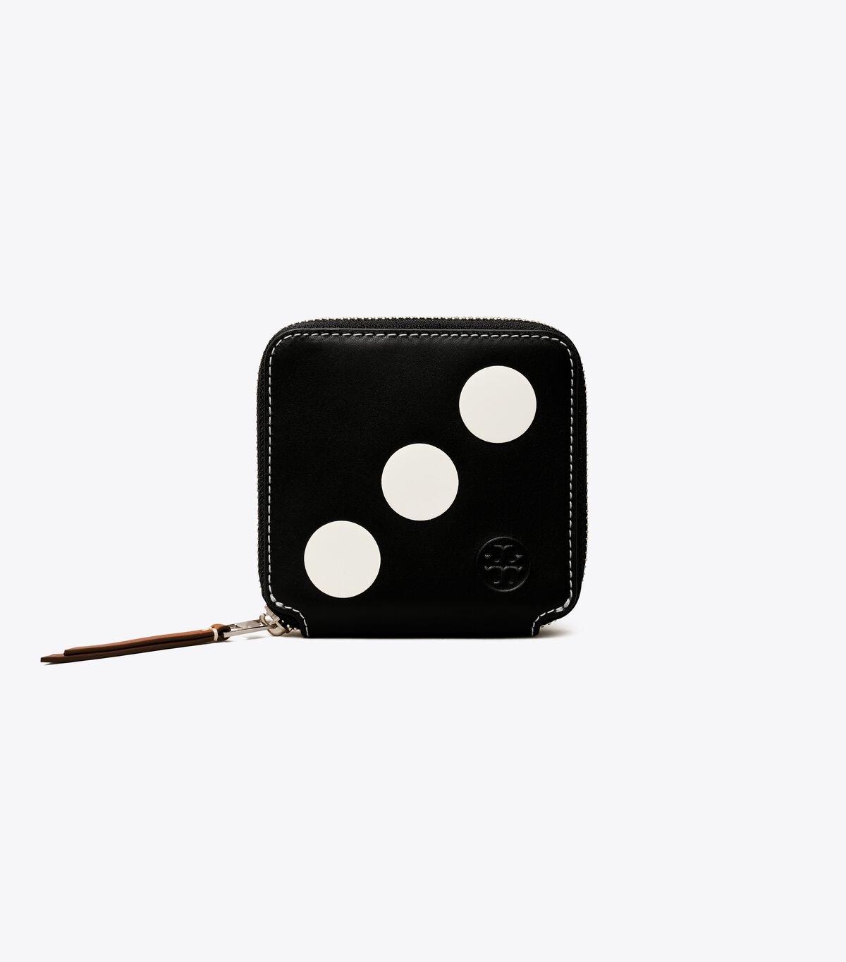 Women's Tory Burch T Monogram Domino Bi-fold Wallets Black | WRLBMD-398 - Tory Burch Outlet Sale