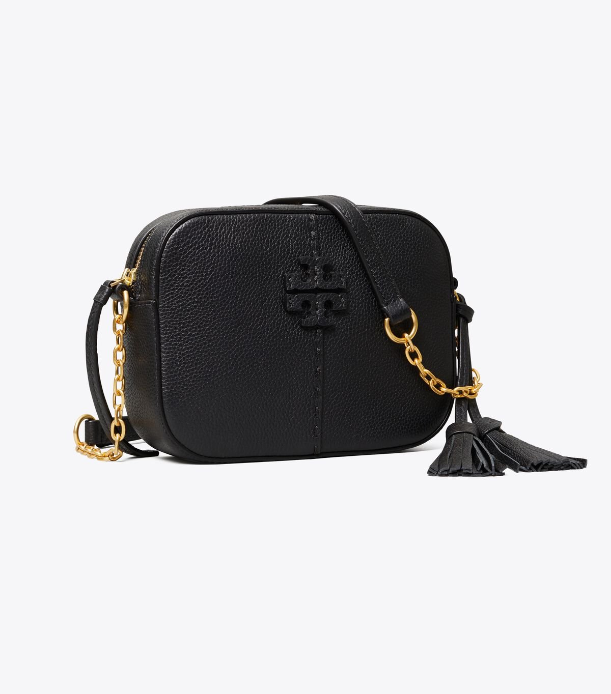 Women's Tory Burch Mcgraw Crossbody Bags Black | BFWGHC-356 - Tory Burch Outlet Sale