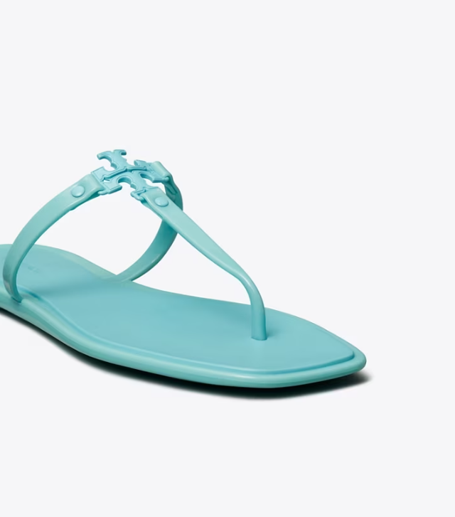 Women's Tory Burch Roxanne Jelly Sandals Light Blue | VTSQJB-204 - Tory Burch Outlet Sale