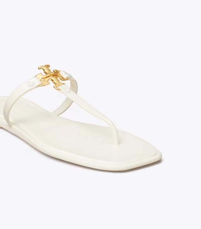Women's Tory Burch Roxanne Jelly Sandals White | IBWHEJ-608 - Tory Burch Outlet Sale