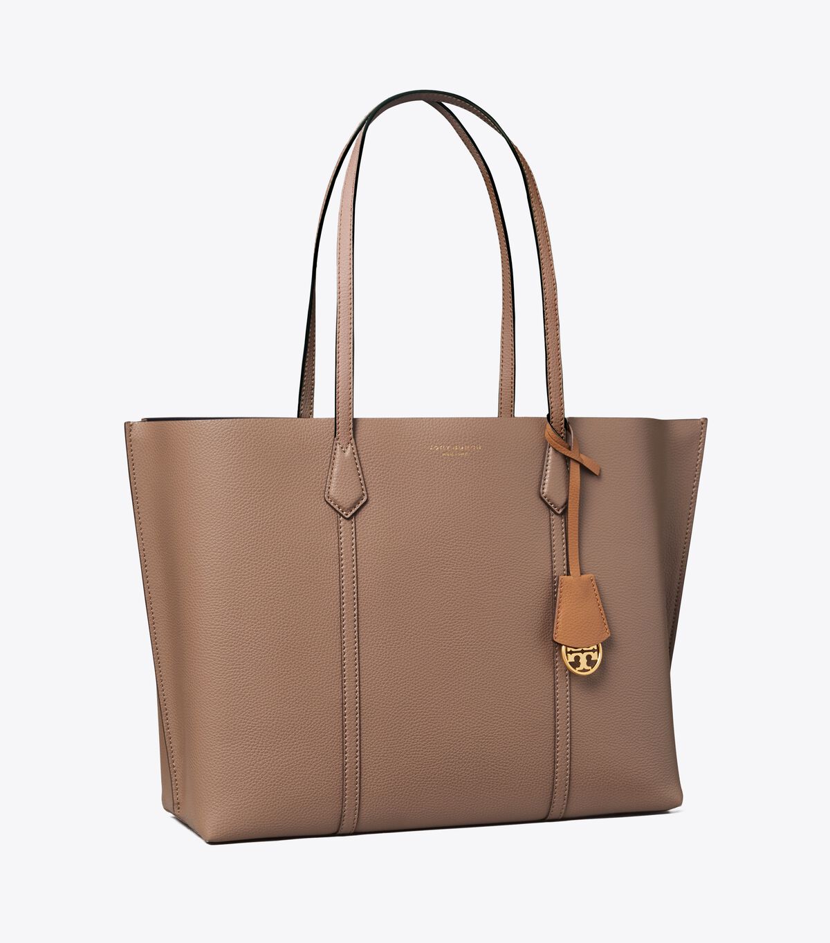 Women's Tory Burch Perry Triple-compartment Tote Bags Brown | ZQLJYP-326 - Tory Burch Outlet Sale