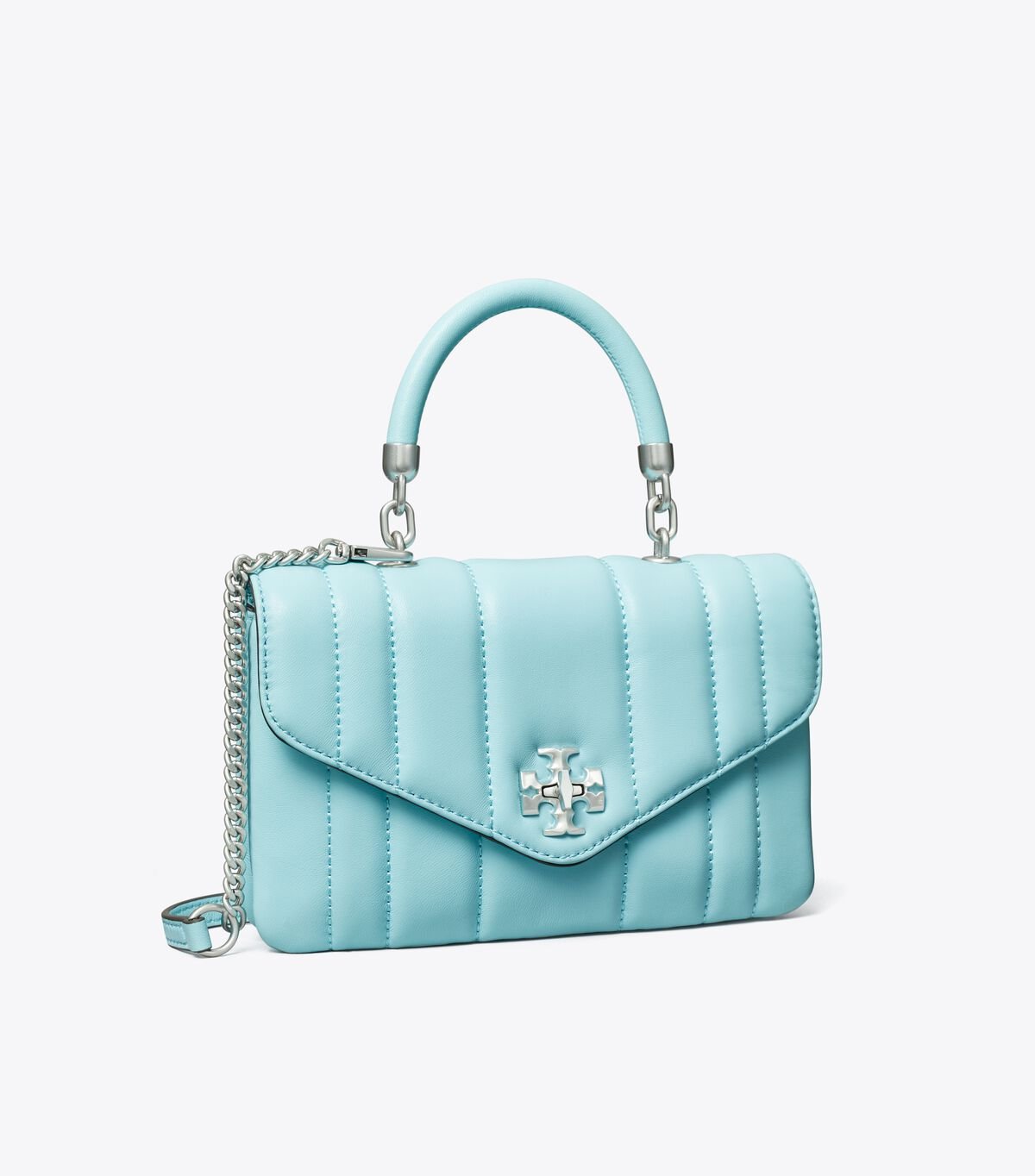 Women's Tory Burch Mini Kira Top- Handbag Light Blue | UFBNXT-132 - Tory Burch Outlet Sale