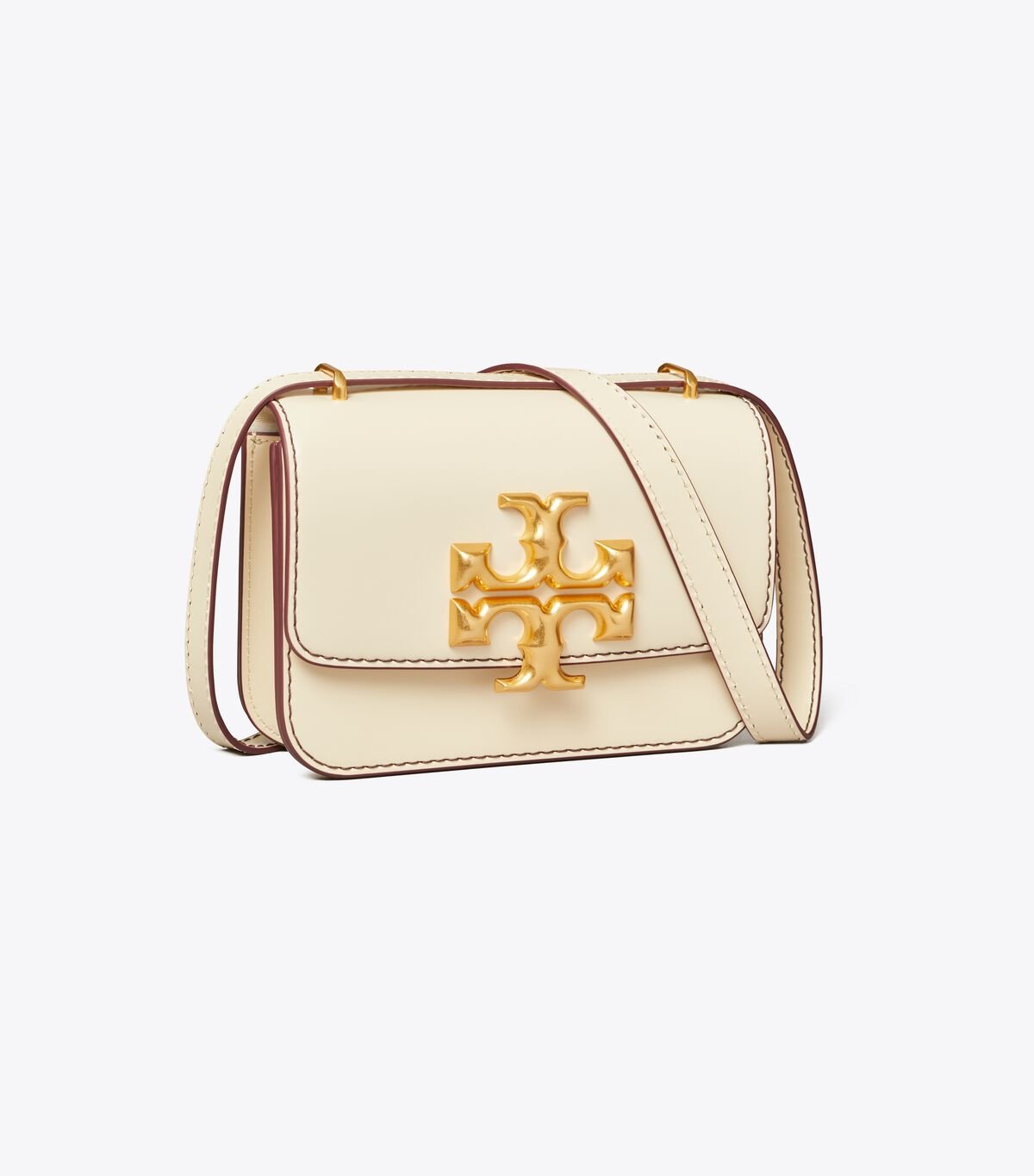 Women's Tory Burch Small Eleanor Crossbody Bags Light Cream | JMASKW-869 - Tory Burch Outlet Sale