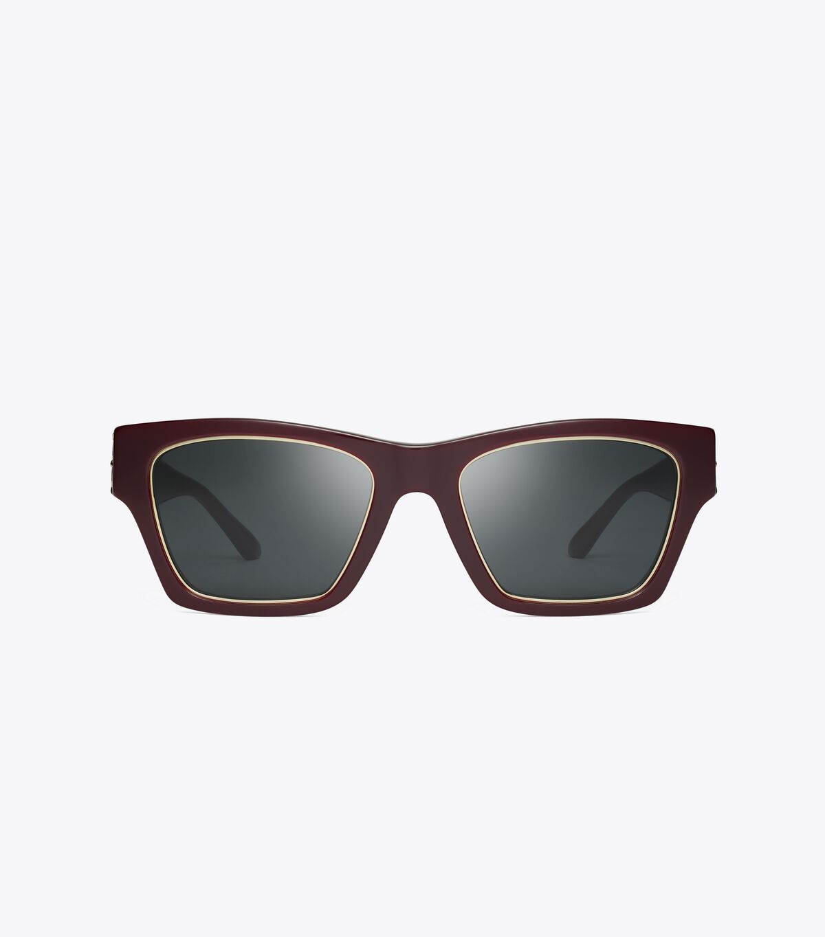 Women's Tory Burch Trace Sunglasses Burgundy / Grey | THVIUM-450 - Tory Burch Outlet Sale