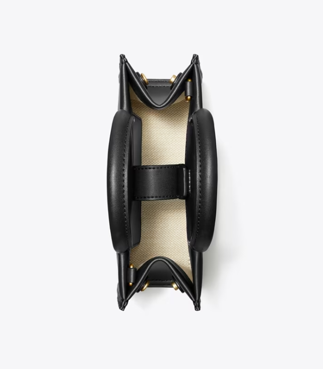 Women's Tory Burch Mini Ella Bio Handbag Black | HNDWYG-092 - Tory Burch Outlet Sale