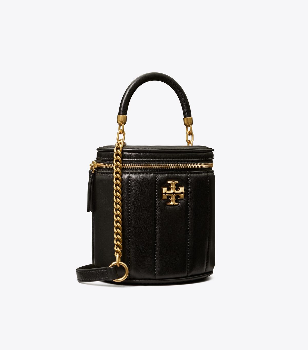 Women's Tory Burch Kira Vanity Case Mini Bags Black | RCZYHI-059 - Tory Burch Outlet Sale