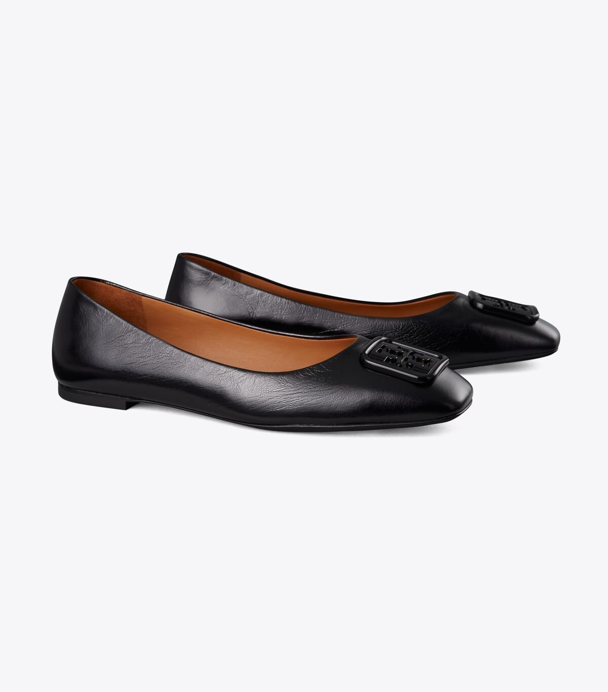 Women's Tory Burch Georgia Ballet Flats Black | SCNZVI-742 - Tory Burch Outlet Sale