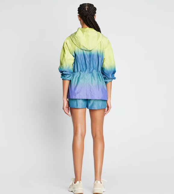 Women's Tory Burch Ripstop Gradient Full-zip Windbreaker Multicolor | OJIATU-943 - Tory Burch Outlet Sale
