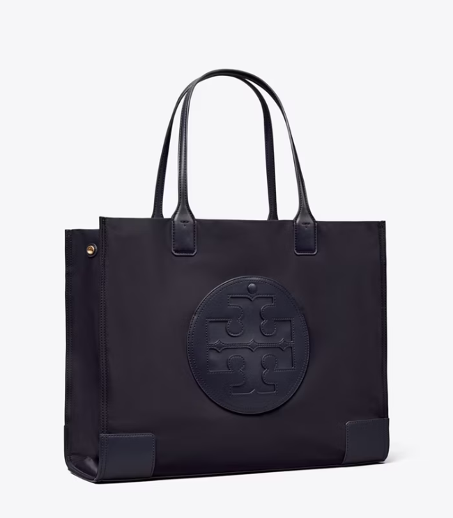 Women's Tory Burch Ella Handbag Navy | CWTVUL-175 - Tory Burch Outlet Sale