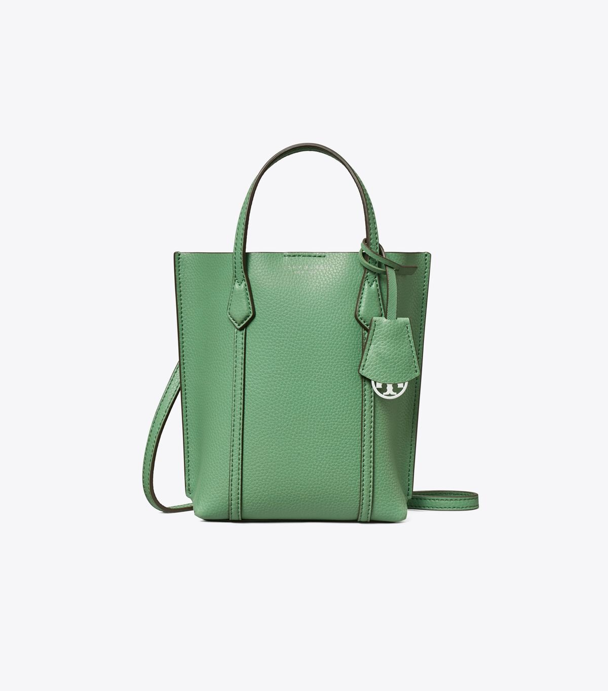 Women's Tory Burch Mini Perry Tote Bags Green | JWYVEA-982 - Tory Burch Outlet Sale