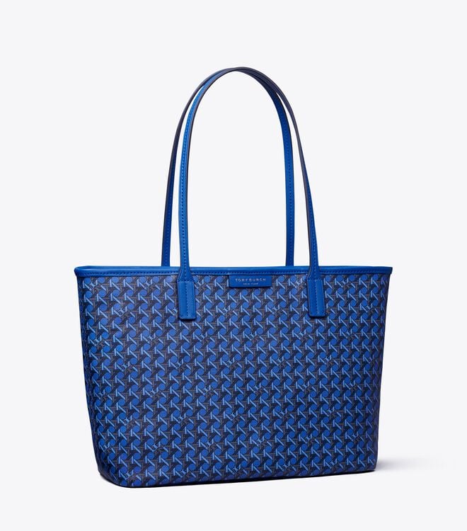 Women's Tory Burch Small Ever-ready Zip Tote Bags Navy | EWIROY-321 - Tory Burch Outlet Sale