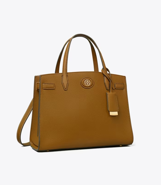 Women's Tory Burch Small Robinson Handbag Brown | PZOVMQ-065 - Tory Burch Outlet Sale