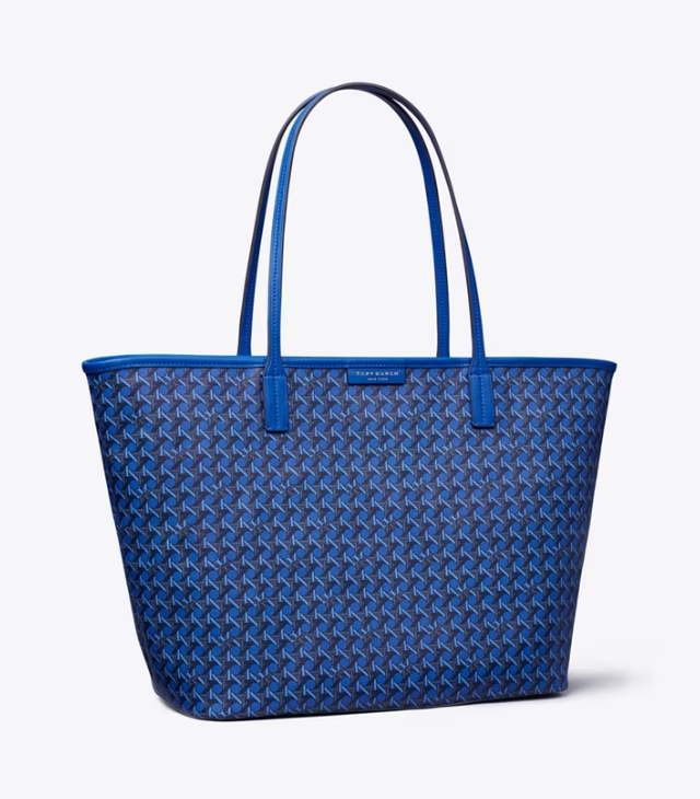 Women's Tory Burch Ever-ready Zip Handbag Blue | PQAMYK-987 - Tory Burch Outlet Sale