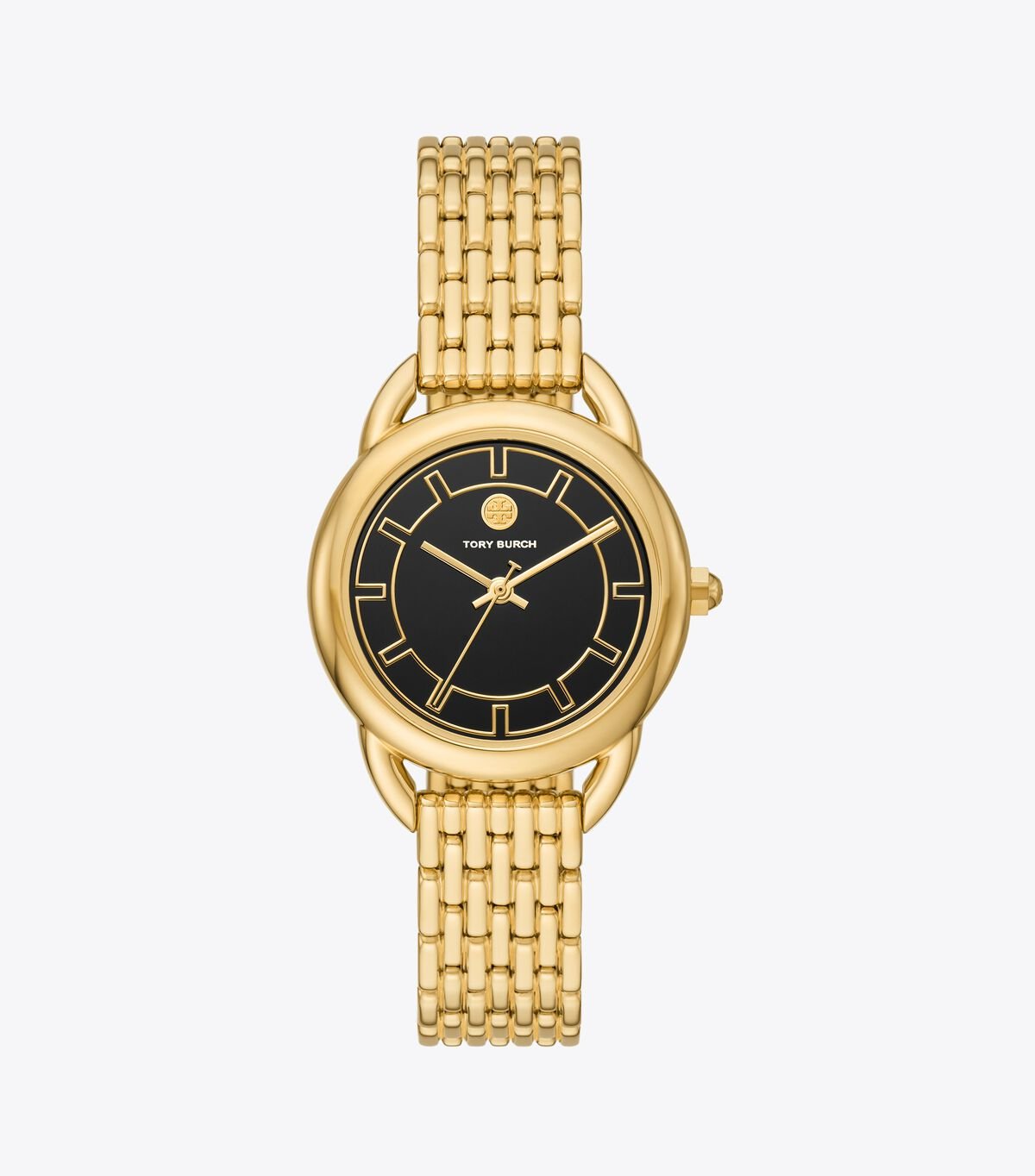 Women's Tory Burch Ravello 32 X 40 Mm Watches Black / Gold | VAGOLN-967 - Tory Burch Outlet Sale