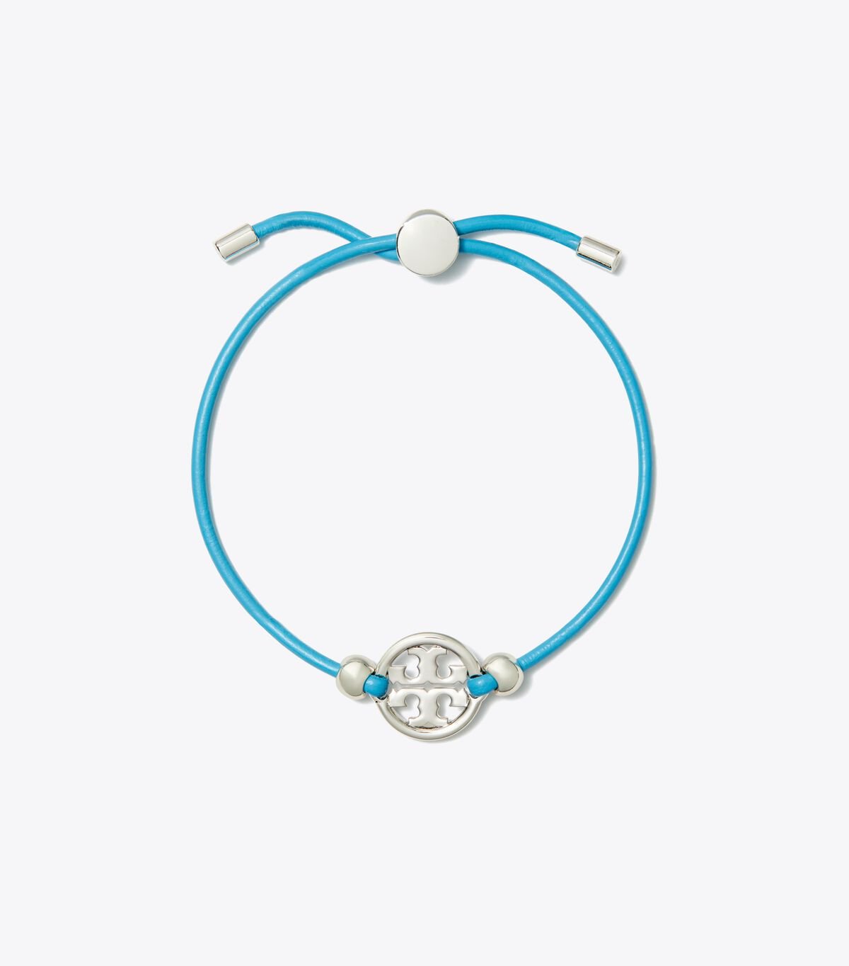 Women's Tory Burch Miller Slider Bracelet Silver / Blue | RPJVCH-357 - Tory Burch Outlet Sale
