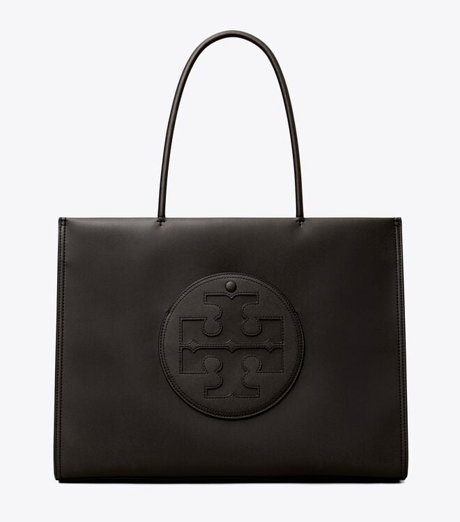 Women's Tory Burch Ella Bio Tote Bags Black | RTJEMZ-432 - Tory Burch Outlet Sale