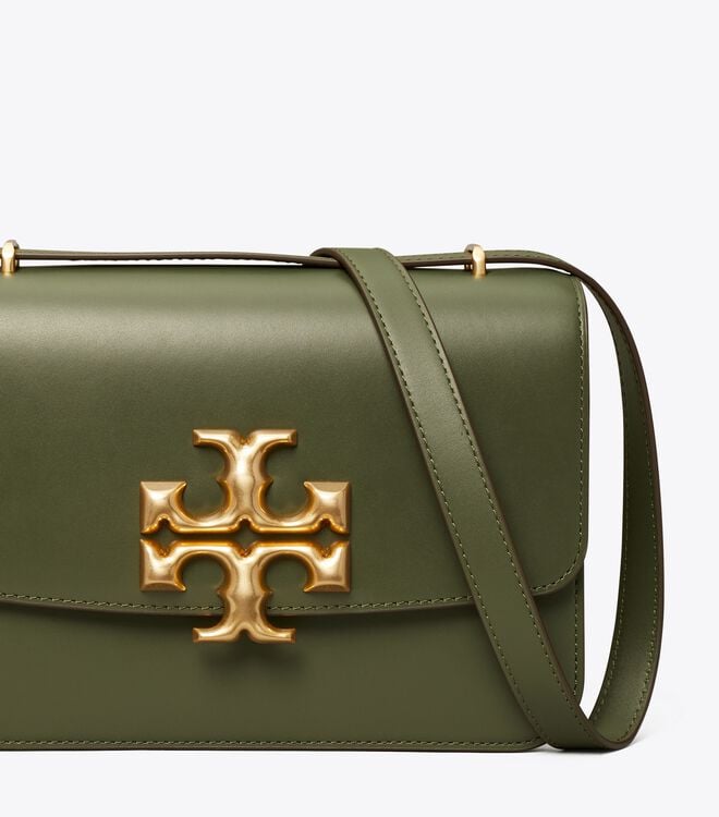 Women's Tory Burch Eleanor Crossbody Bags Dark Green | CXHWAT-970 - Tory Burch Outlet Sale