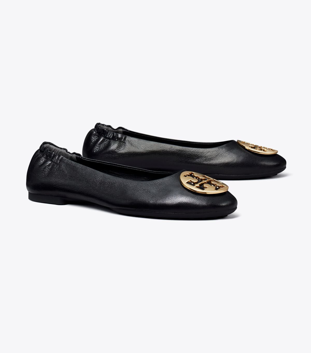 Women's Tory Burch Claire Ballet Flats Black | FZHGYO-409 - Tory Burch Outlet Sale