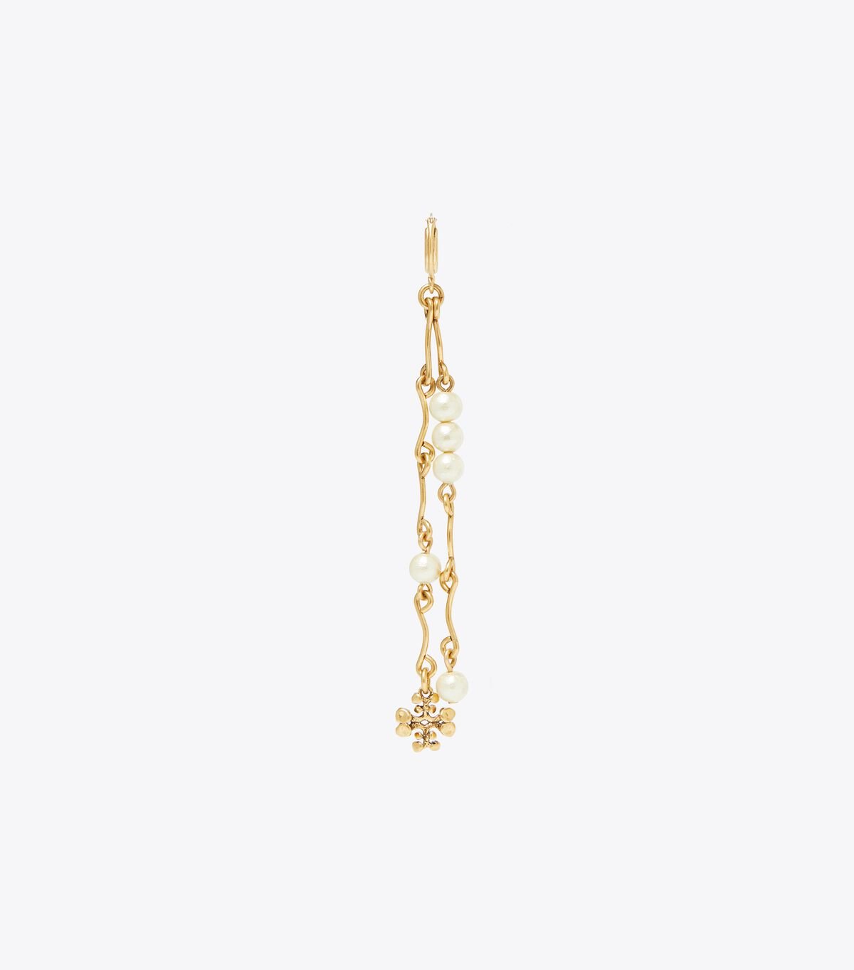 Women's Tory Burch Brutalist Linear Earrings Gold | LQUSER-534 - Tory Burch Outlet Sale