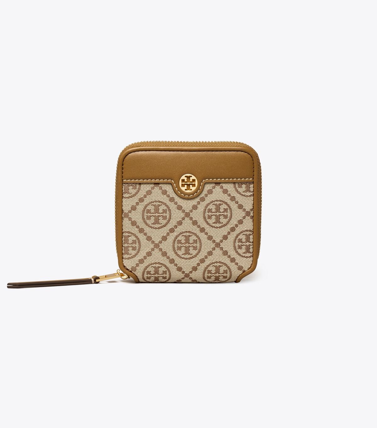 Women's Tory Burch T Monogram Bi-fold Wallets Apricot | HXKNLB-163 - Tory Burch Outlet Sale