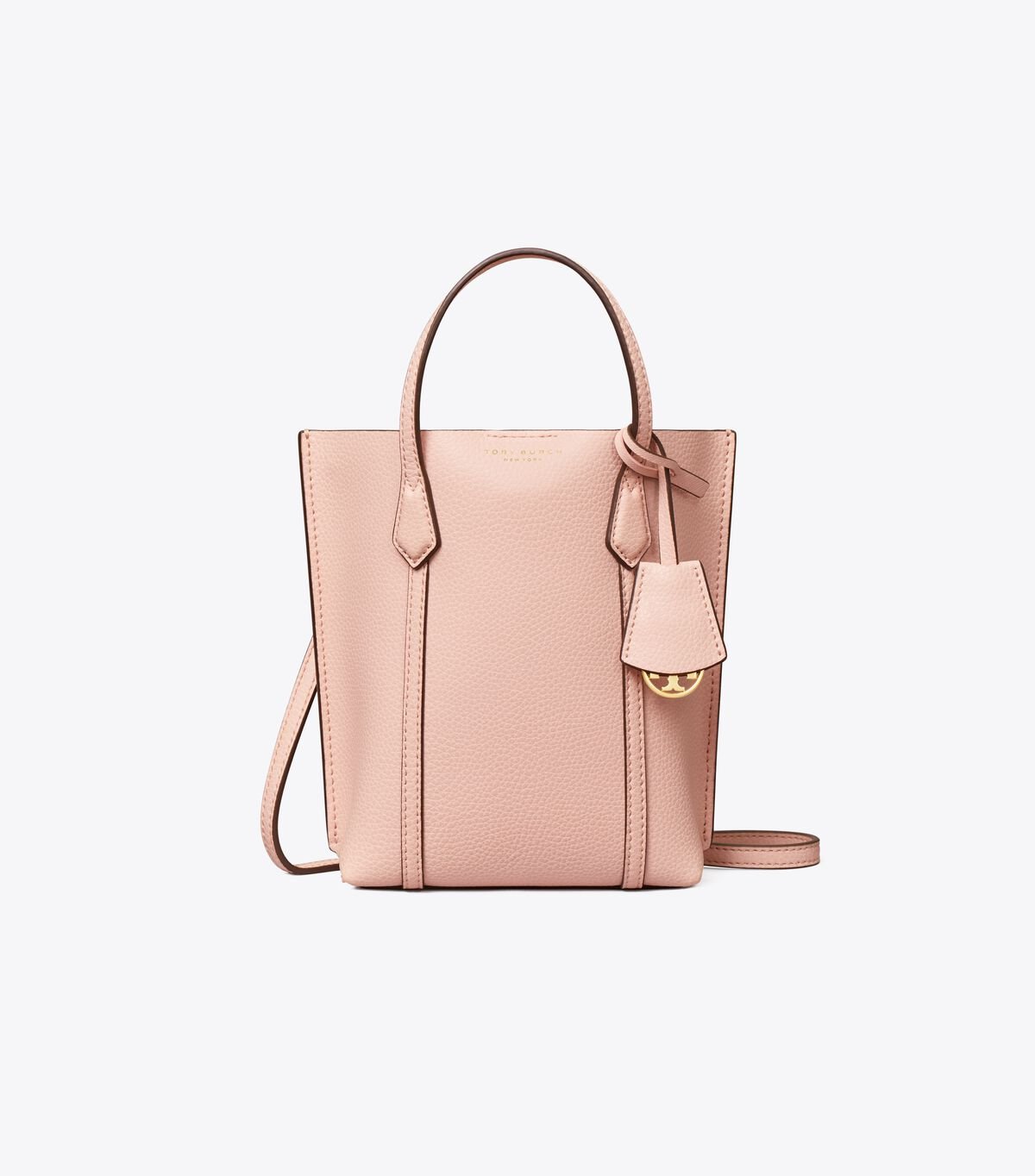 Women's Tory Burch Mini Perry Tote Bags Pink | AIBGDX-145 - Tory Burch Outlet Sale