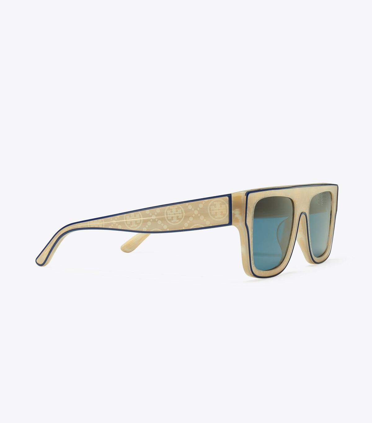 Women's Tory Burch Oversized Geometric Sunglasses Navy | DASUXZ-790 - Tory Burch Outlet Sale