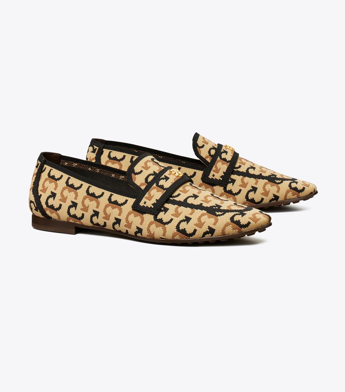 Women's Tory Burch Ballet Loafers Khaki | ZWCYXU-109 - Tory Burch Outlet Sale