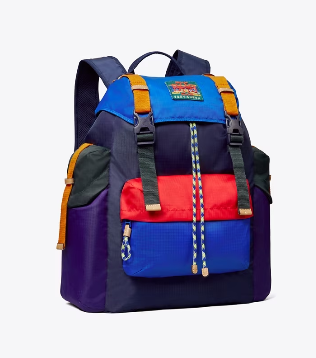 Women's Tory Burch Ripstop Backpacks Multicolor | QOFXBD-231 - Tory Burch Outlet Sale