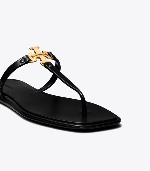 Women's Tory Burch Roxanne Jelly Sandals Black | SDBUYG-349 - Tory Burch Outlet Sale