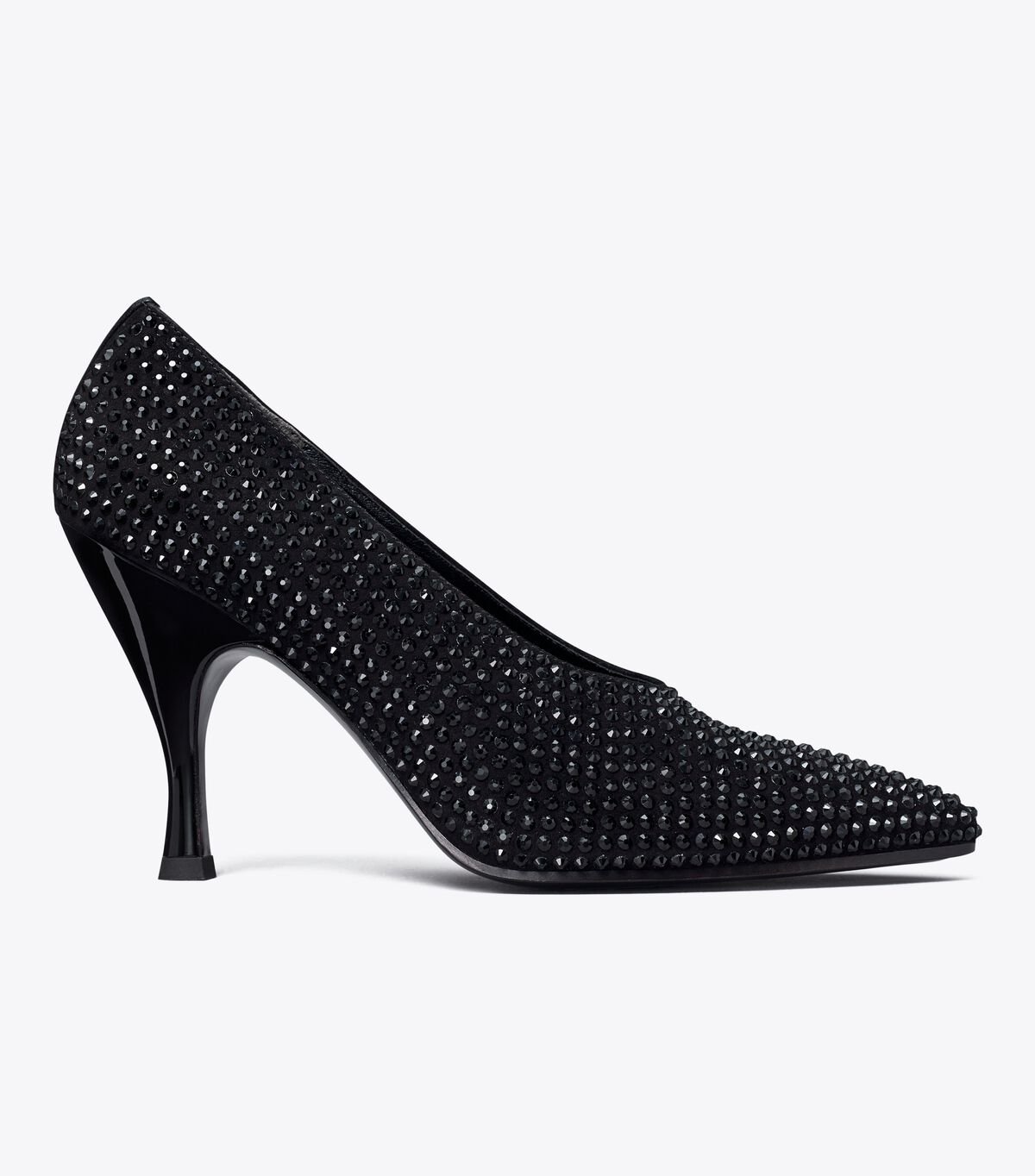 Women's Tory Burch Studded Pumps Black | JEGIQH-185 - Tory Burch Outlet Sale