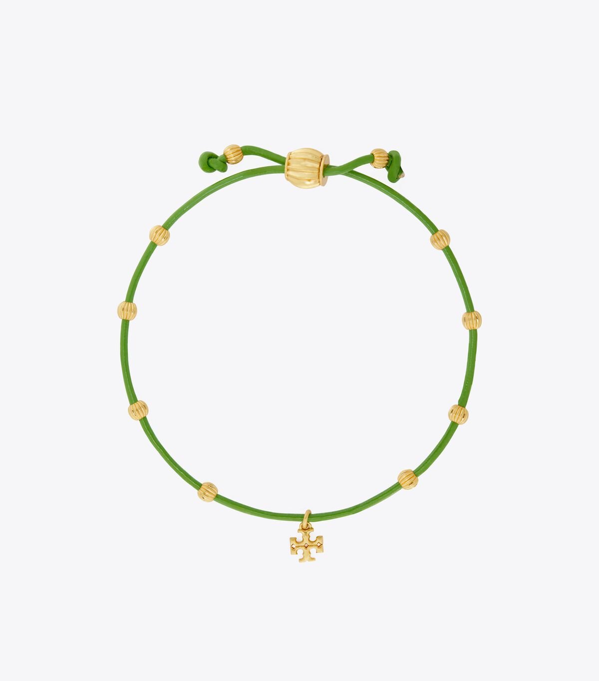 Women's Tory Burch Kira Beaded Bracelet Gold / Green | AZUBJV-942 - Tory Burch Outlet Sale