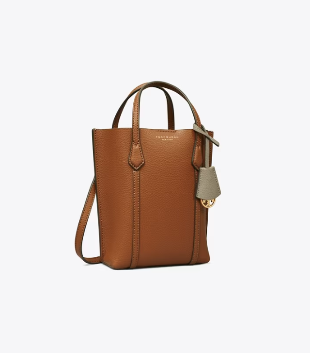 Women's Tory Burch Mini Perry Handbag Brown | IYWSXL-136 - Tory Burch Outlet Sale