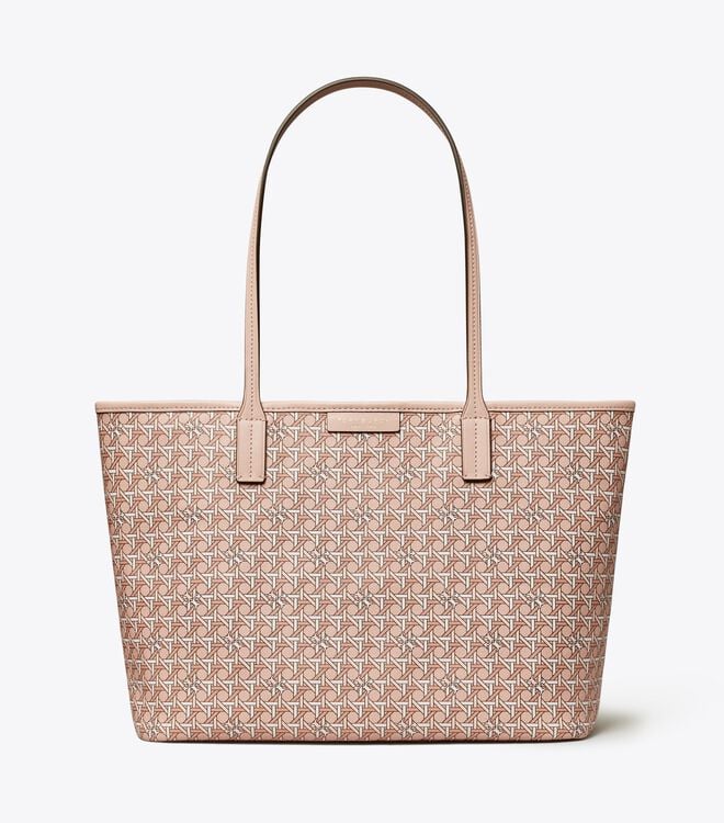 Women's Tory Burch Small Ever-ready Zip Tote Bags Coral | GHVPLU-140 - Tory Burch Outlet Sale