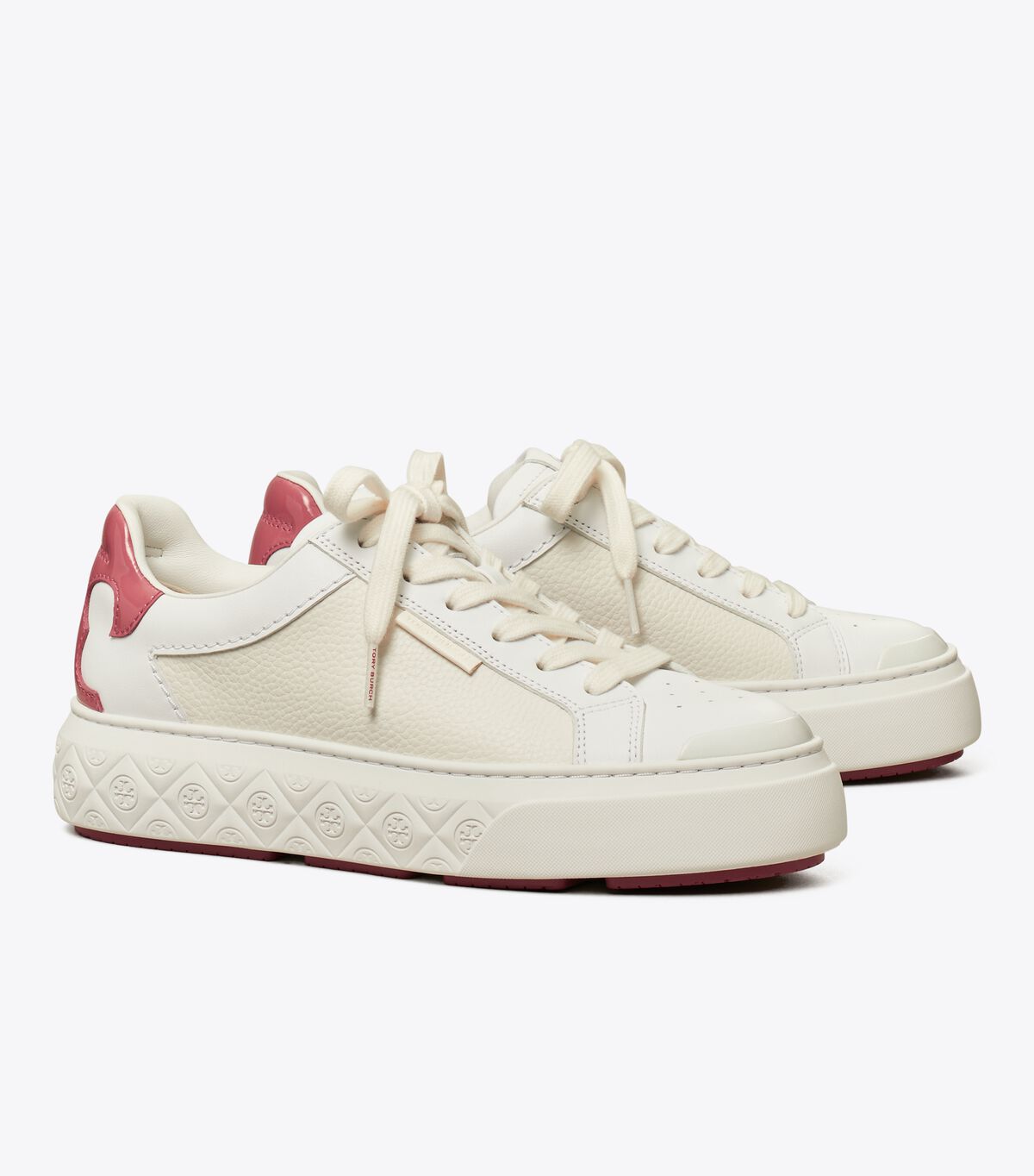 Women's Tory Burch Ladybug Sneakers White | OJHAQY-504 - Tory Burch Outlet Sale