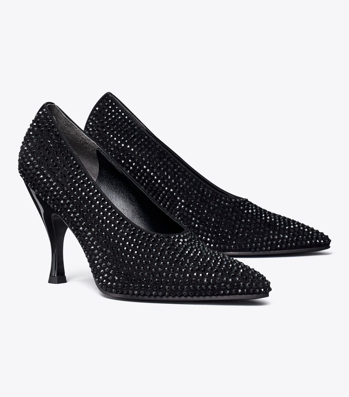 Women's Tory Burch Studded Pumps Black | JEGIQH-185 - Tory Burch Outlet Sale