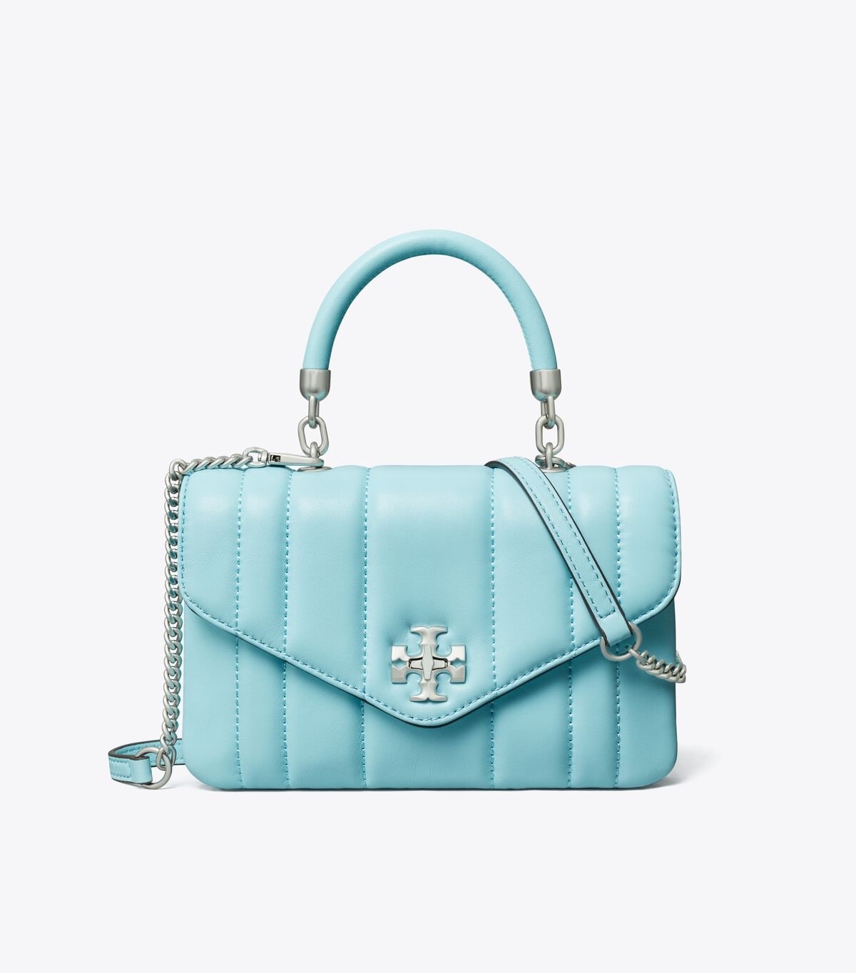 Women's Tory Burch Mini Kira Top- Handbag Light Blue | UFBNXT-132 - Tory Burch Outlet Sale