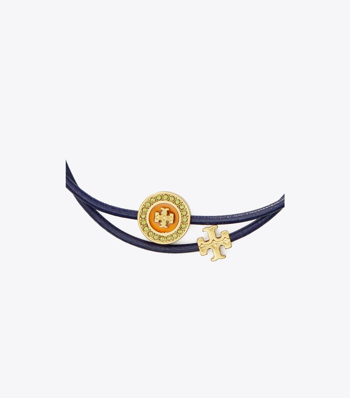 Women's Tory Burch Kira Enamel Pavé Slider Bracelet Purple | XIMLCB-695 - Tory Burch Outlet Sale