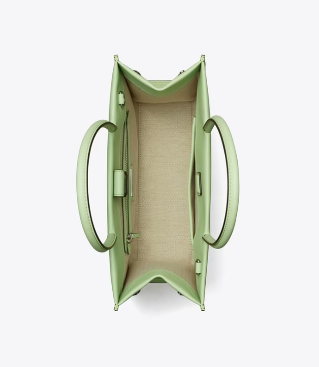 Women's Tory Burch Small Ella Bio Handbag Light Green | PQIDNS-538 - Tory Burch Outlet Sale